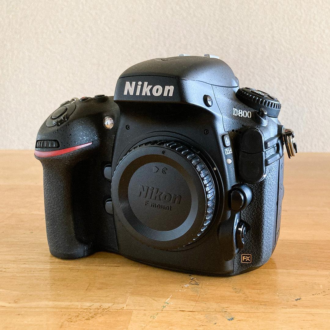 Nikon D800 バッテリーグリップ CFカード込み