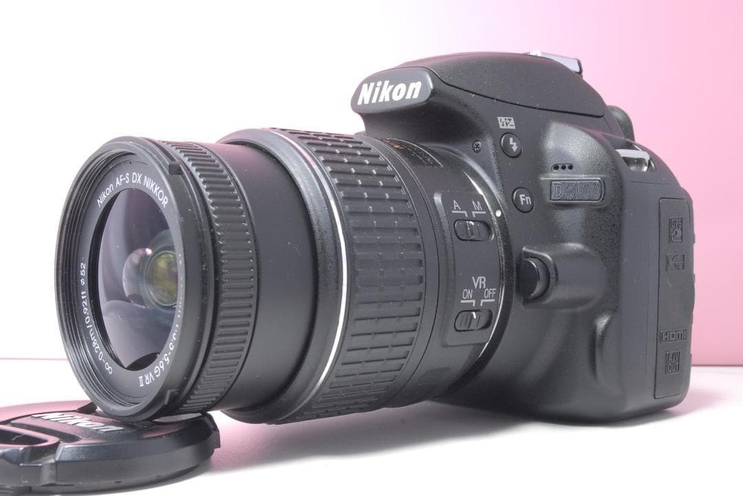 【美品】Nikon D3100　かんたん操作　スマホ転送　一眼レフカメラ