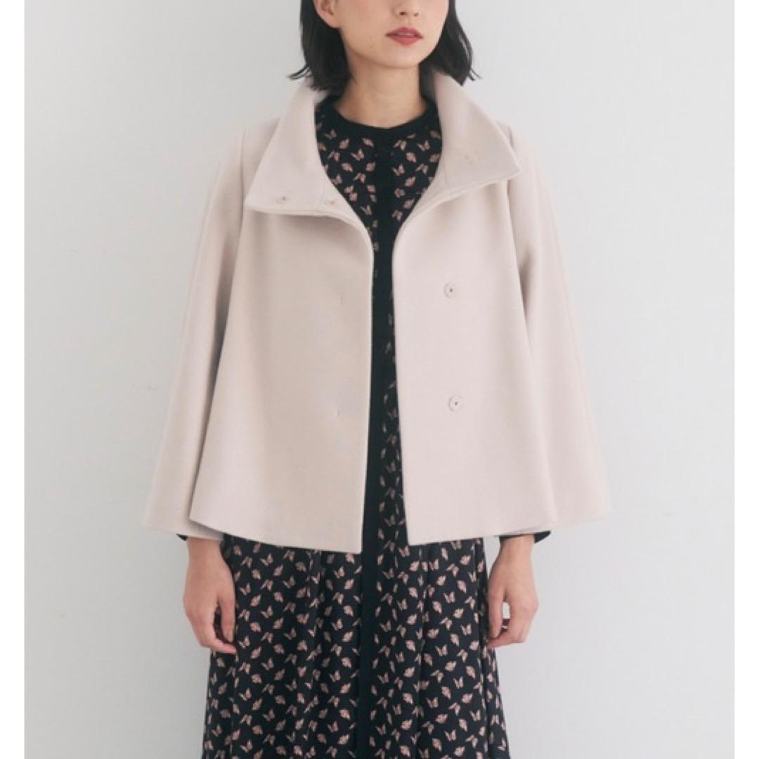 ANAYI アナイ ラムウールショートコート 38
