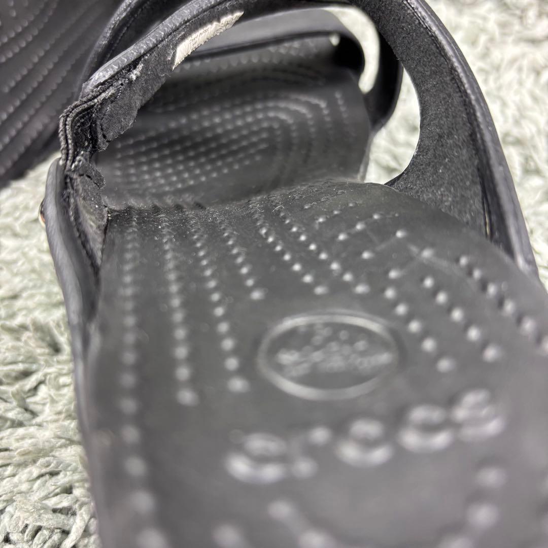 未使用 廃盤品 crocs クロックス サイプラス 黒 w8 24