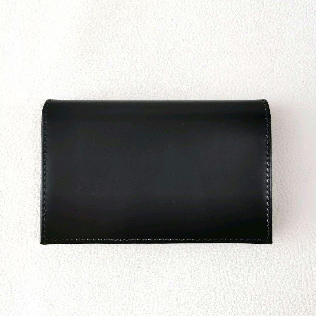 【未使用級✨】エッティンガー ブライドルレザー カードケース ブラック×イエロー