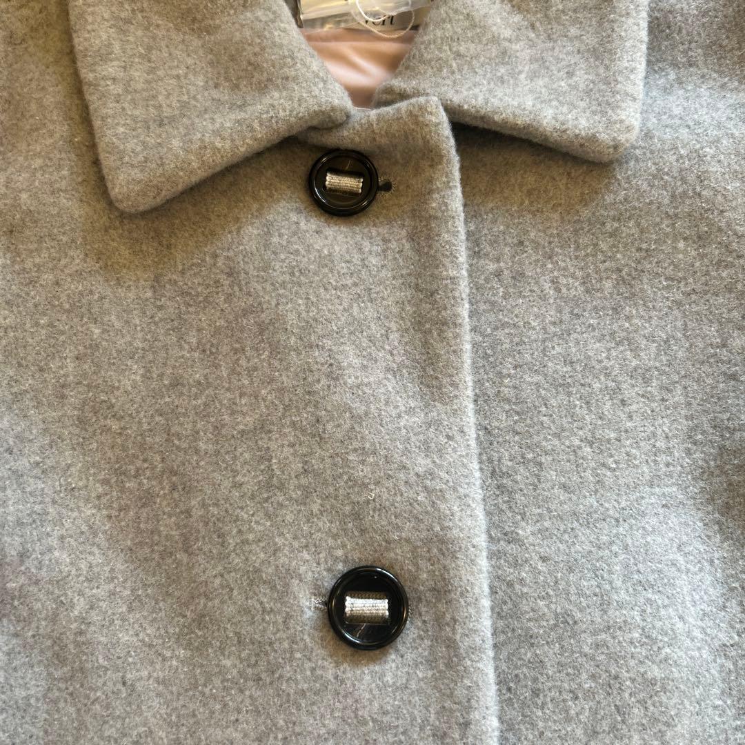 セール　タグ付き新品　ブランベール ライナー付きウールコート8.3万