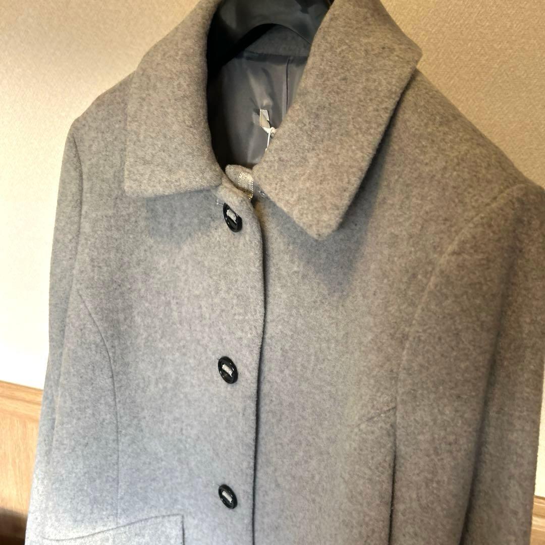 セール　タグ付き新品　ブランベール ライナー付きウールコート8.3万