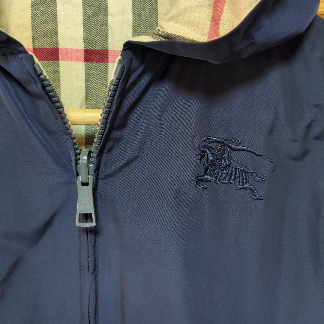 ❁美品❁BURBERRY リバーシブル パーカー ジャンパー 140cm 10Y