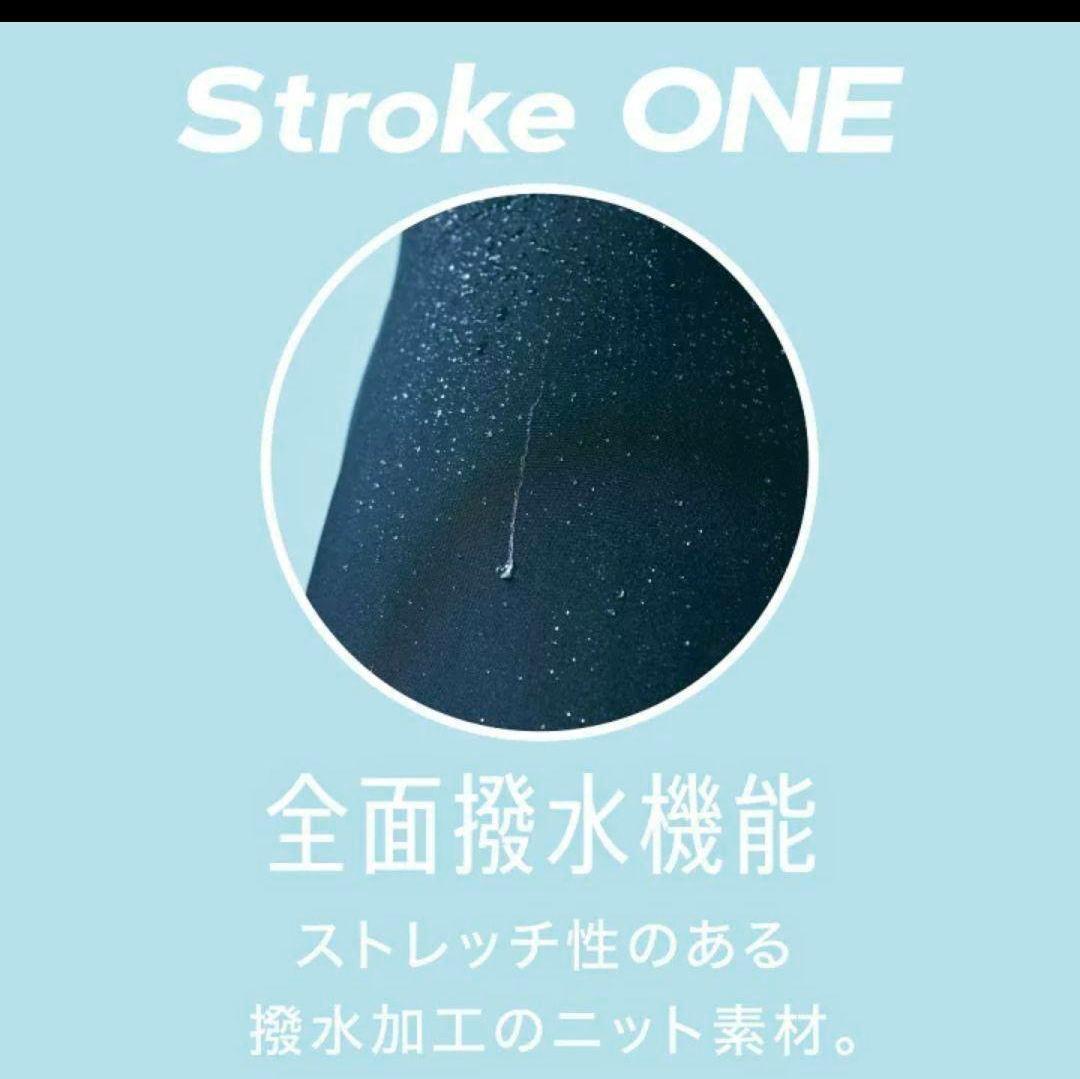 M 新品 MIZUNO 寺川綾 練習水着 StrokeONE パッド付 ネイビー