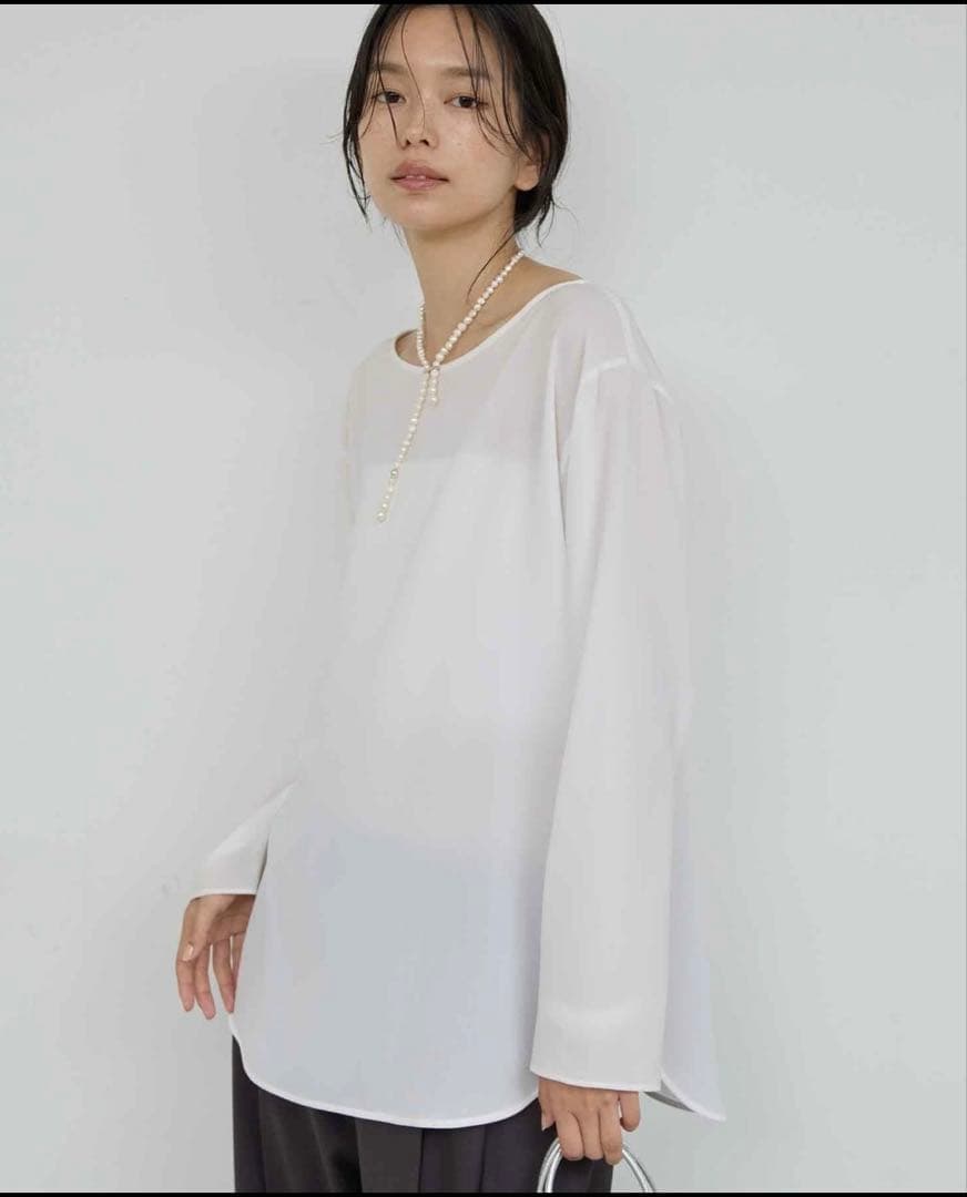 GALLARDAGALANTE ラウンドブラウスTee