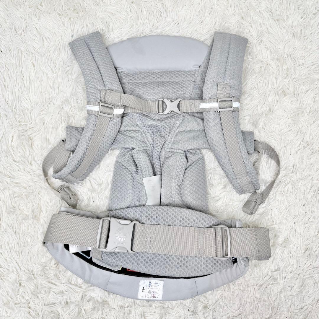 未使用級 エルゴベビー オムニブリーズ 抱っこ紐 パールグレー 箱付き