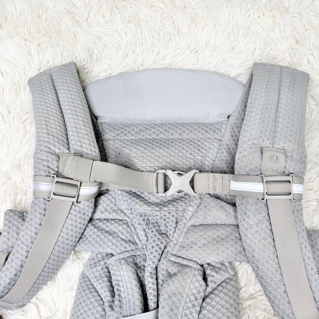 未使用級 エルゴベビー オムニブリーズ 抱っこ紐 パールグレー 箱付き