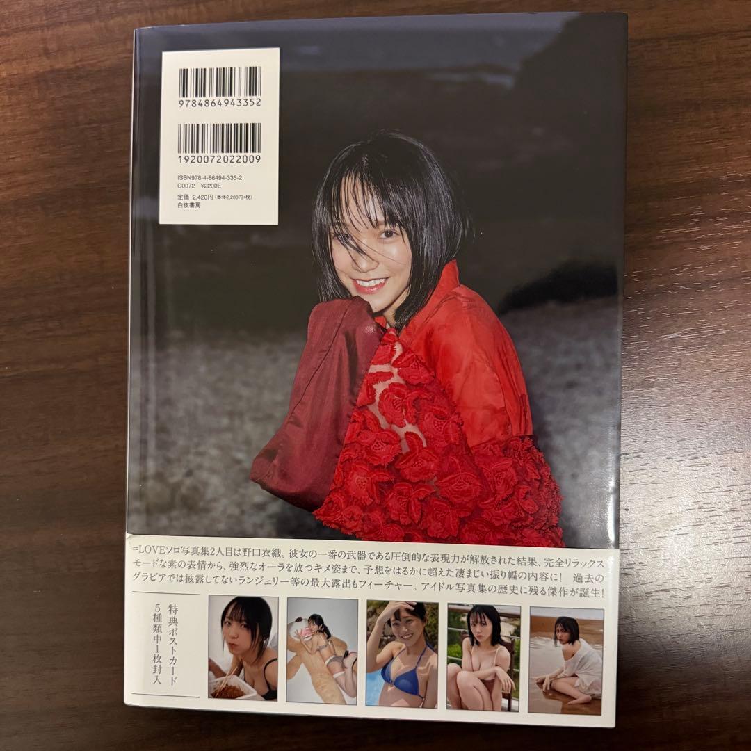 君にしか教えない 野口衣織ファースト写真集