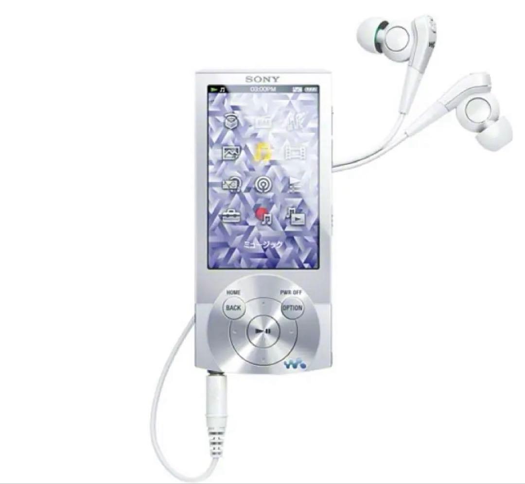 極美品 SONY／ソニー NW-A856ウォークマン ホワイト箱・説明書付き