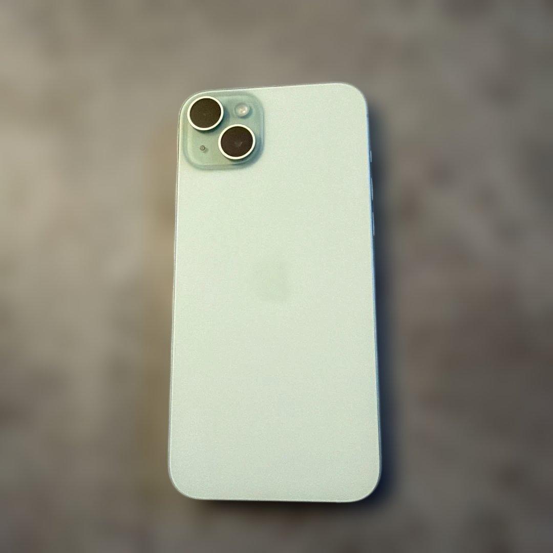 Apple iPhone 15 plus本体　グリーン　SIMフリー　美品