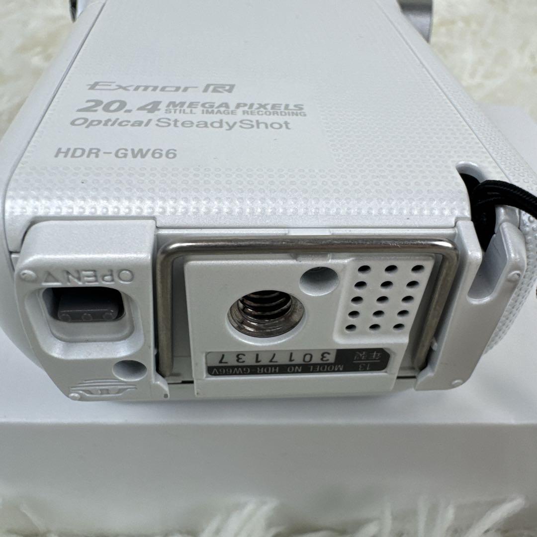 SONY ソニー　HDR-GW66 ハンディカム ホワイト