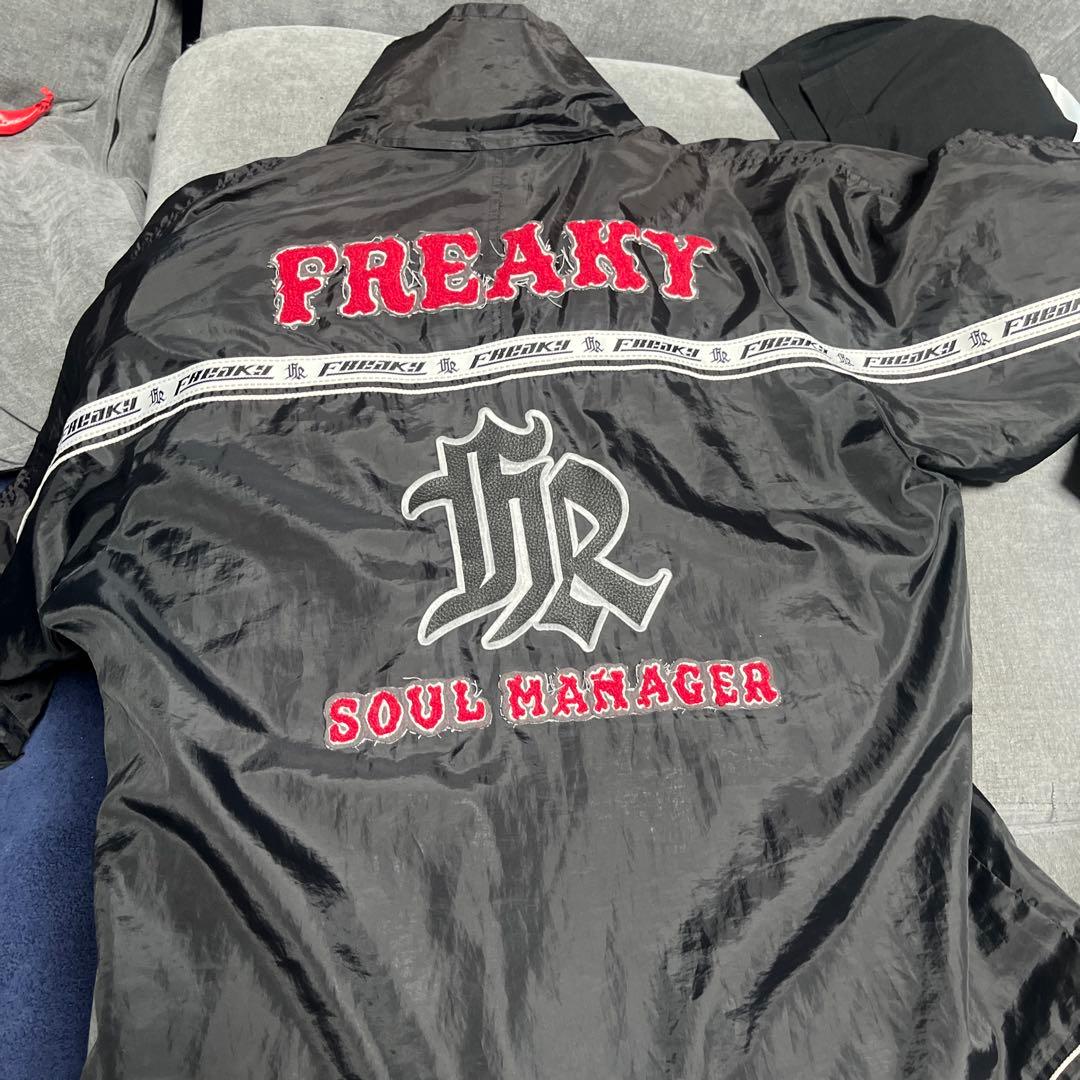 freaky 90s ナイロンジャケット b-boy HIPHOP