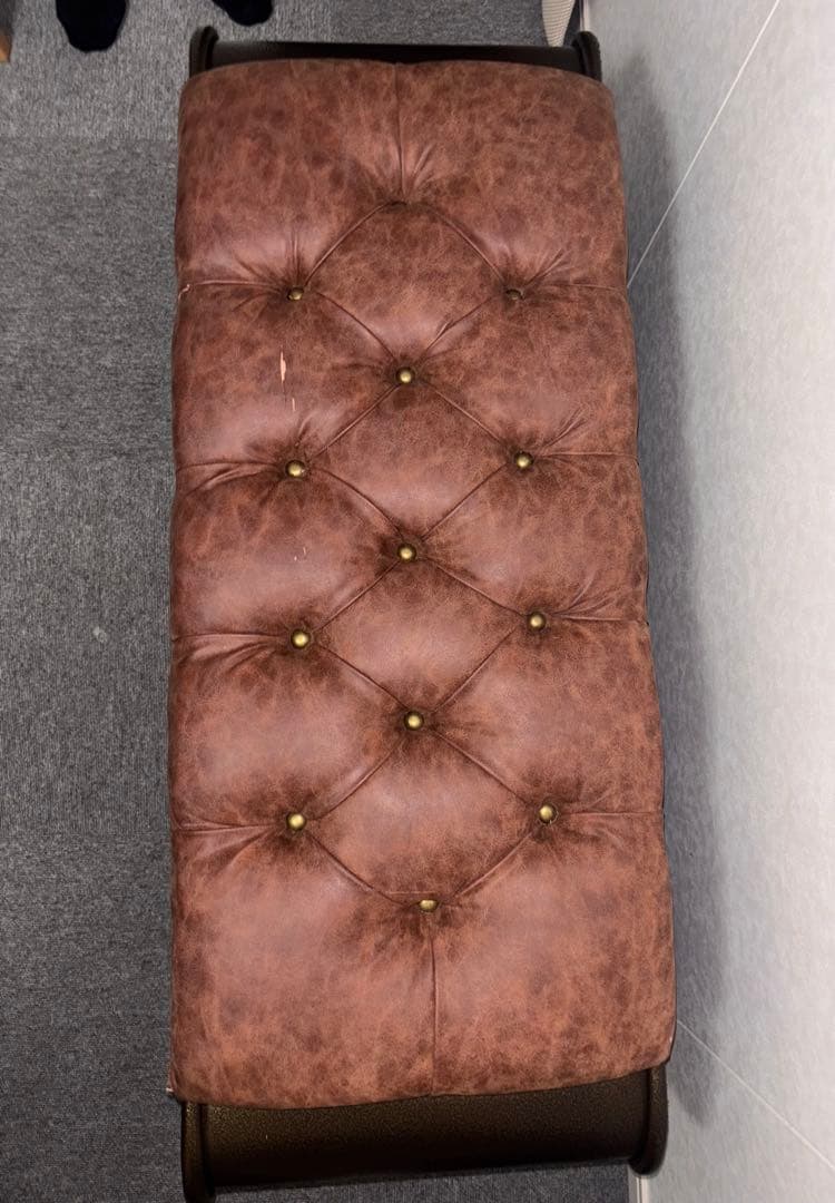 トランクベンチ スツール 収納 アンティーク レザー ビンテージ