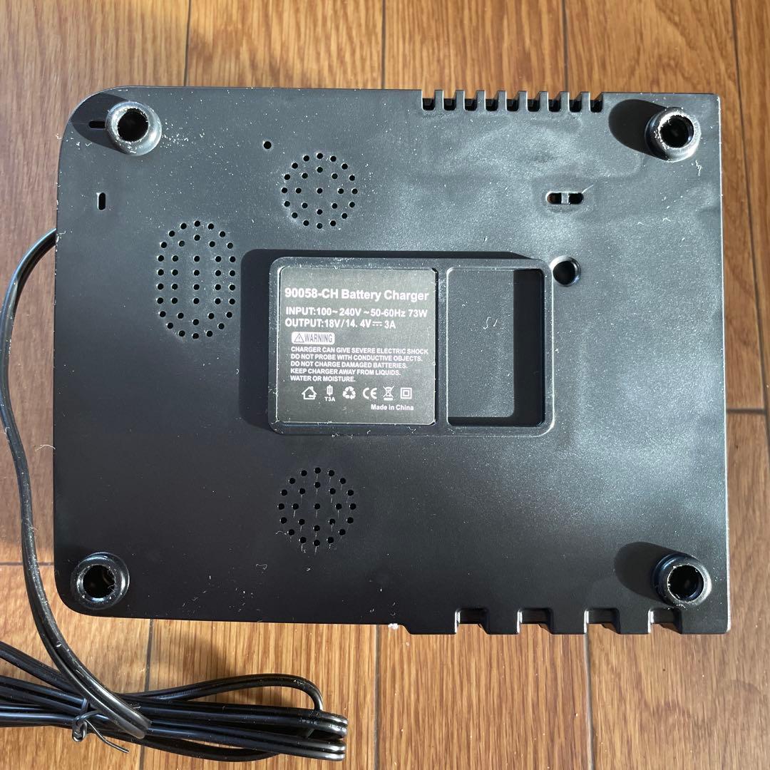  peak 扇風機 DC18RC 充電器付き