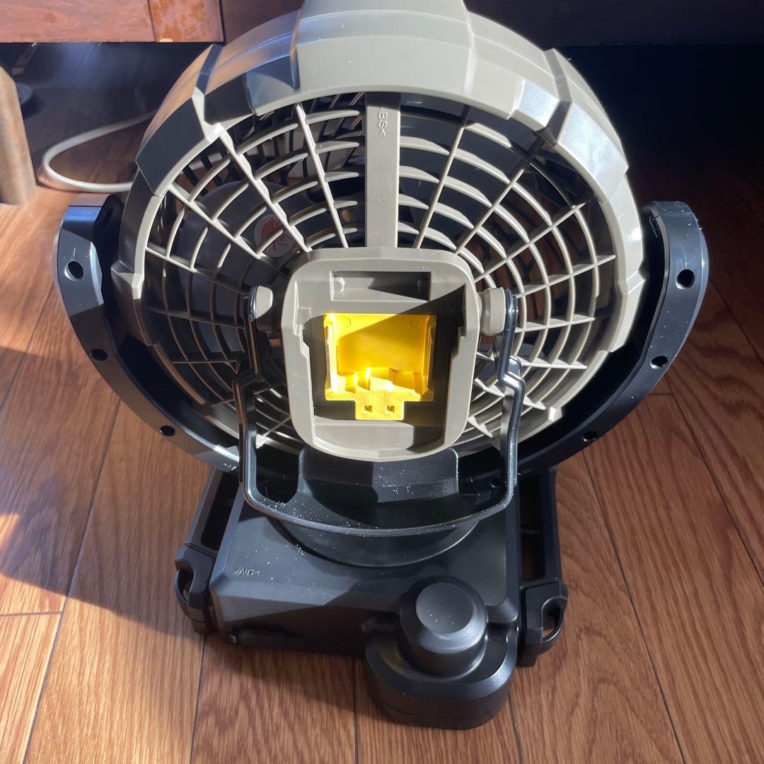  peak 扇風機 DC18RC 充電器付き