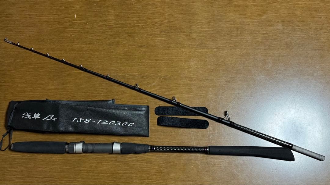浅草釣具 スルメイカ直結竿 βx 158 120-300