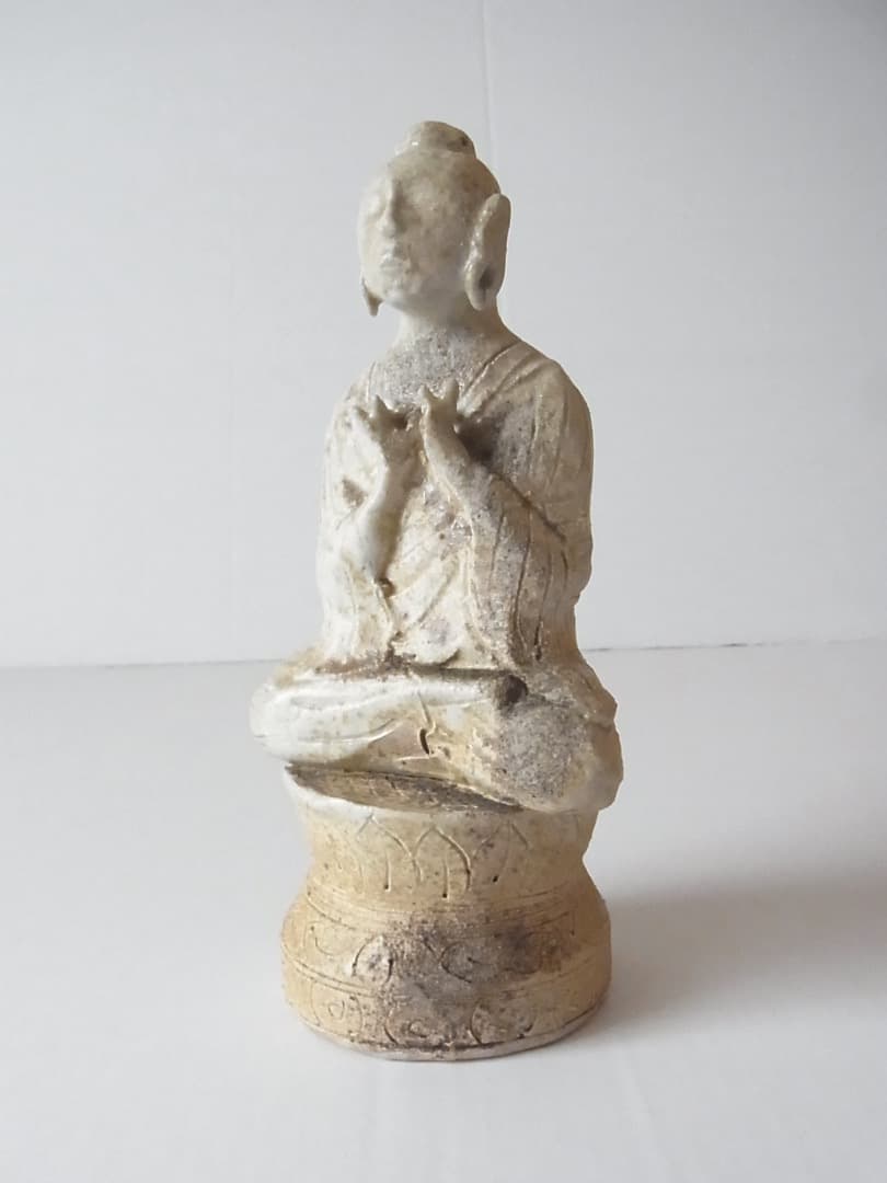 小嶋亜創『長石釉陶仏』初期伊万里 李朝 古唐津 黒高麗 オンギ くらわんか