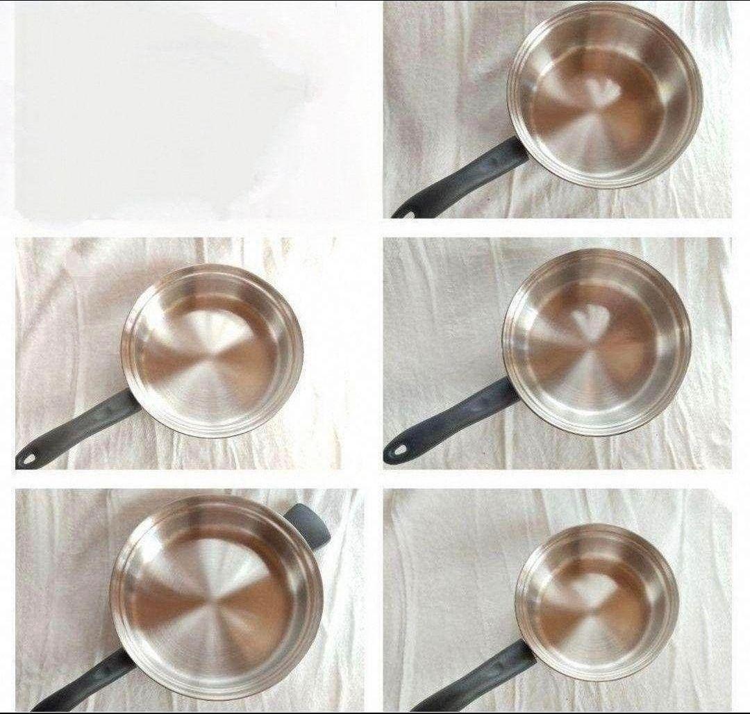 アムウェイ 2024年製 大 中 フライパン 大 中 小ソースパン セット@