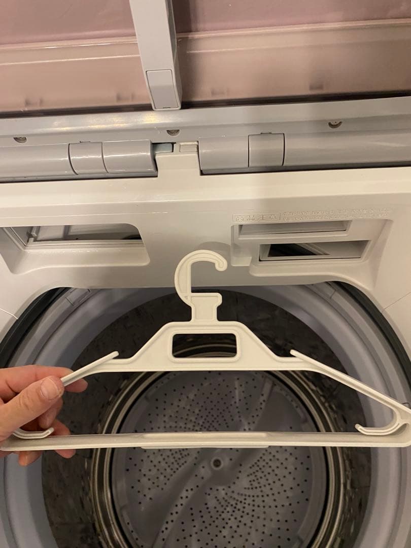 k*i様 SHARP 縦型洗濯機乾燥機能付きES-PX8C-P 2019年製　容