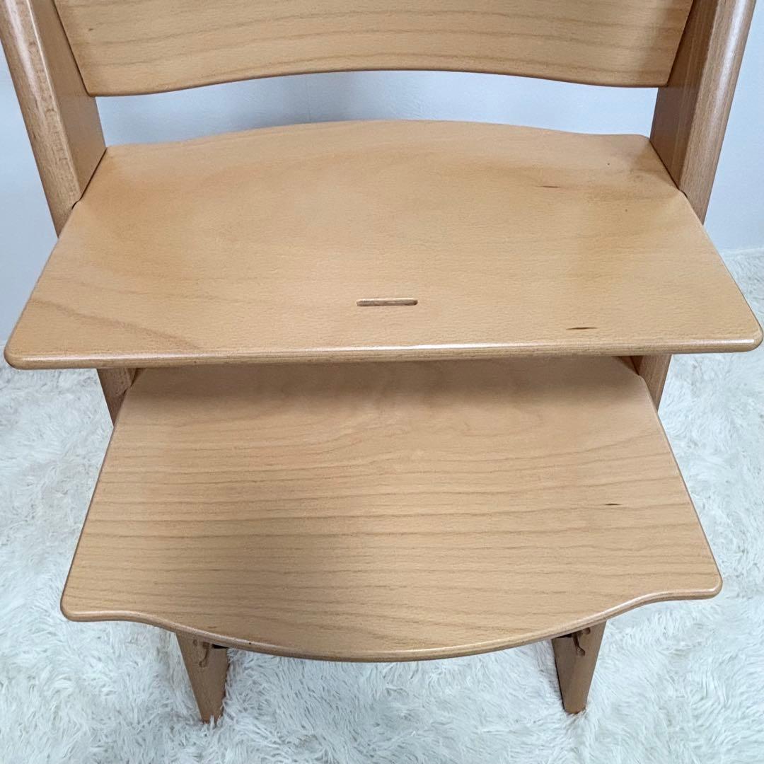 ストッケ　トリップトラップ　ナチュラル　ベビーセット&トレイ&ハーネス付