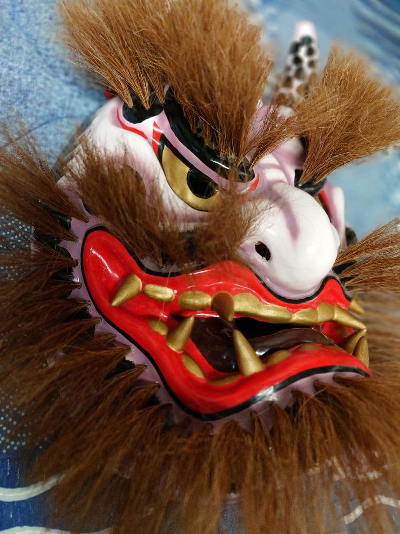 ３面セット　神楽面　石見神楽　広島神楽　芸北（北広島）大江山3面揃い　日本　鬼