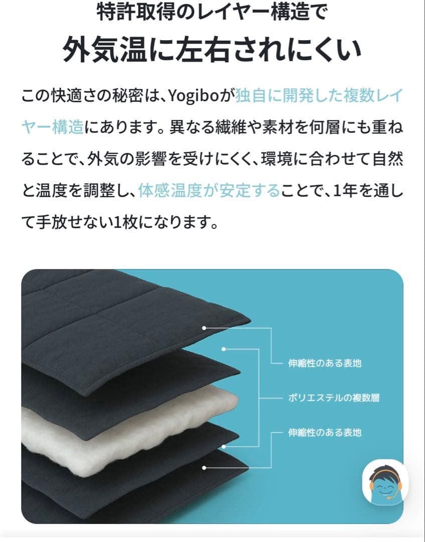 Yogibo Magic Duvet ダブル