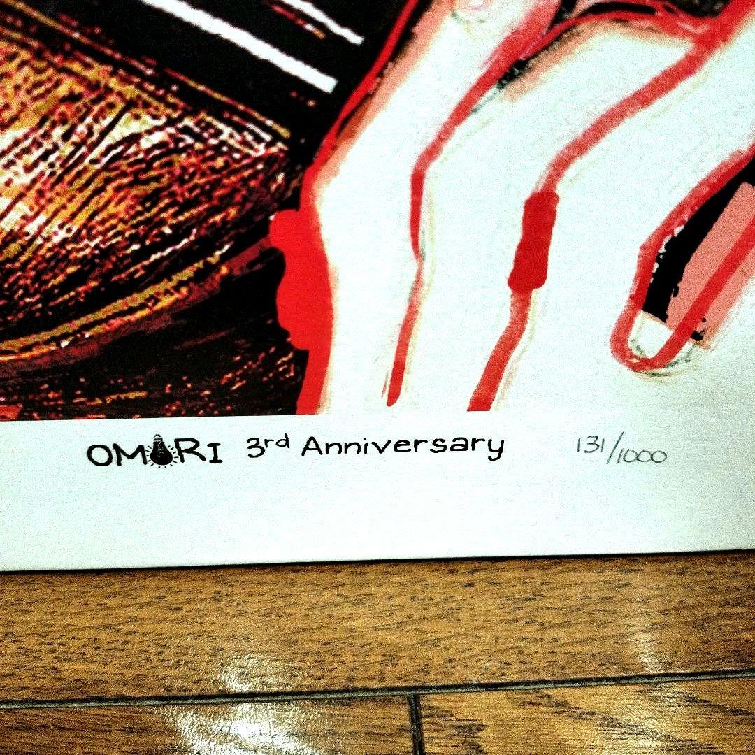 未開封　オモリ　OMORI　3rd anniversary Print　送料込み