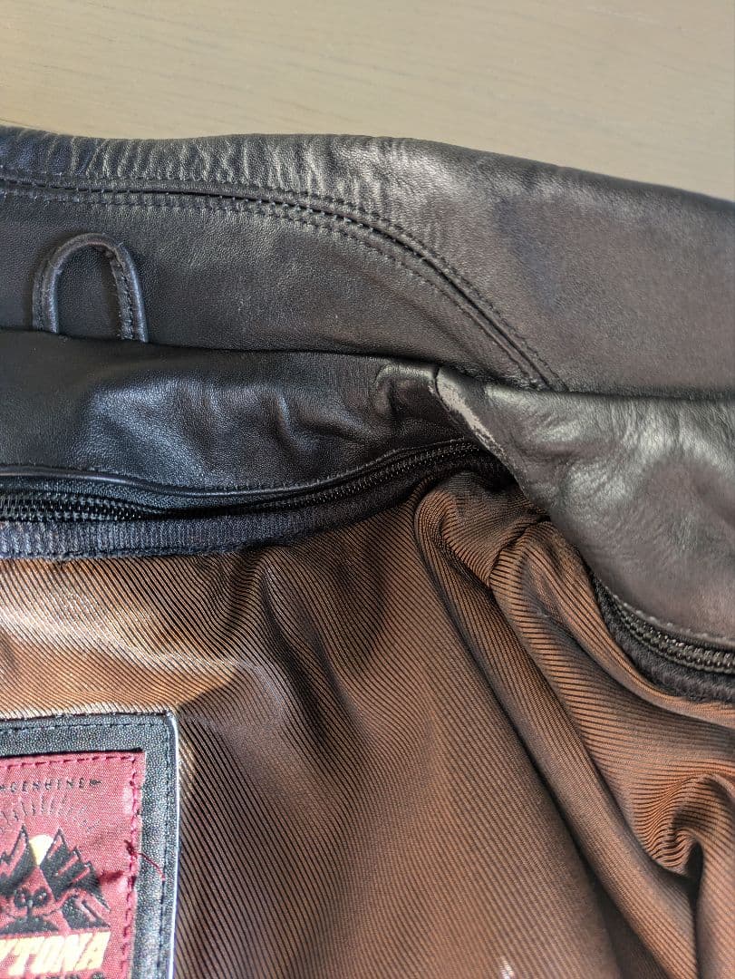 DAYTONA　デイトナ　レザージャケット　ライダースジャケット　L