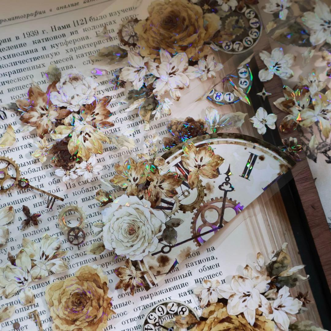 ⭐️SALE⭐️ 壹洱原创《琥珀流光》海外マスキングテープ　マステ 【2367】