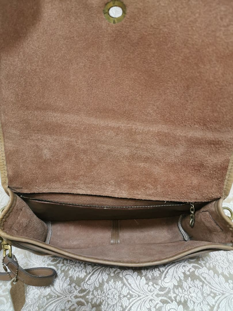 希少　オールド　コーチ　ショルダーバッグ　9326　USA製　牛革 B5 サイズ