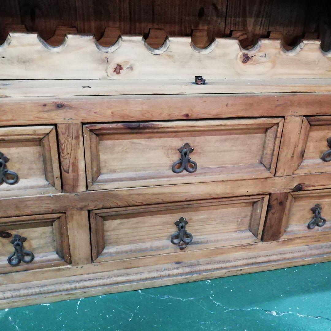 USA 古材　ワインラック　収納棚