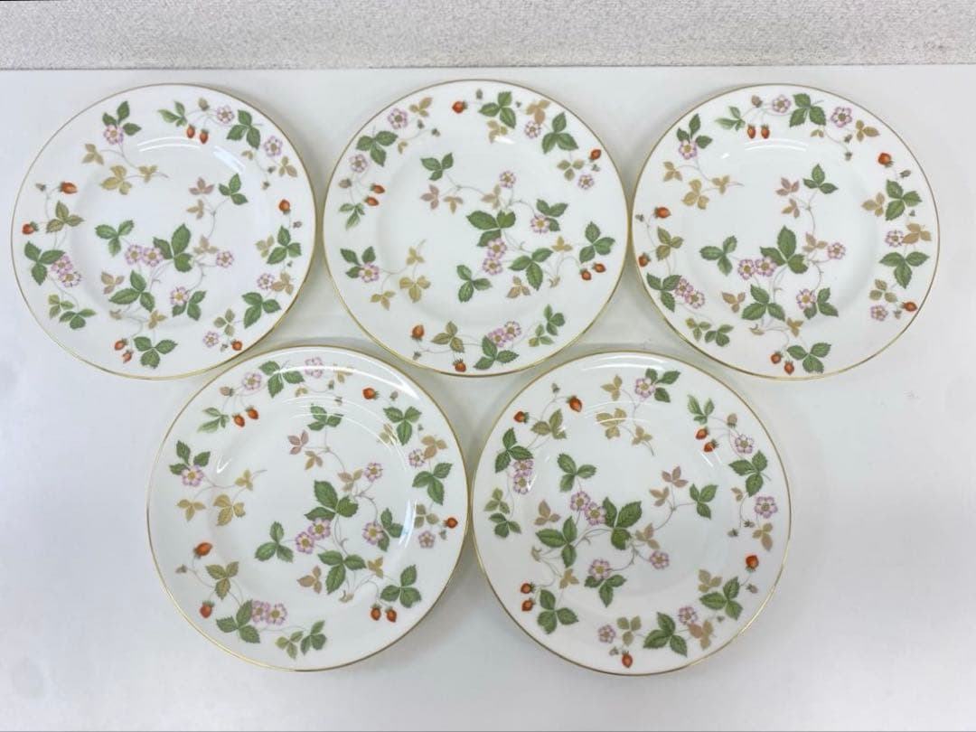  ウェッジウッド ワイルドストロベリー 食器一式セット 箱付き