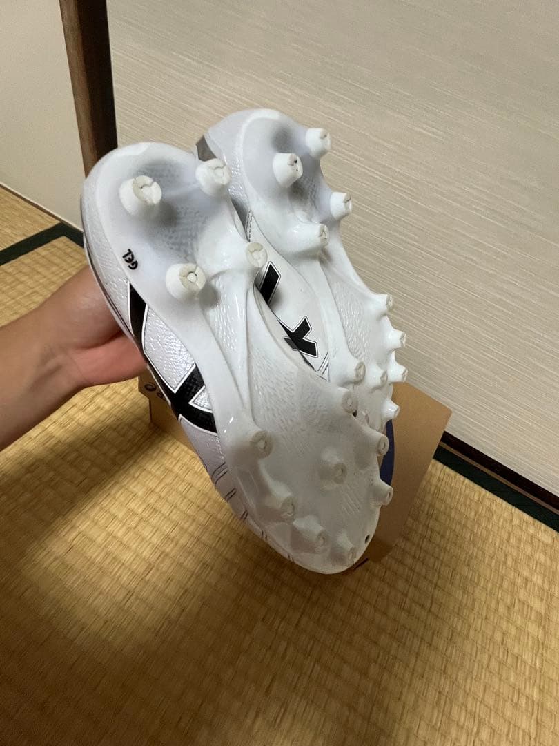 サッカースパイク　アシックス　DSライト　アドバンス　advance 25.5