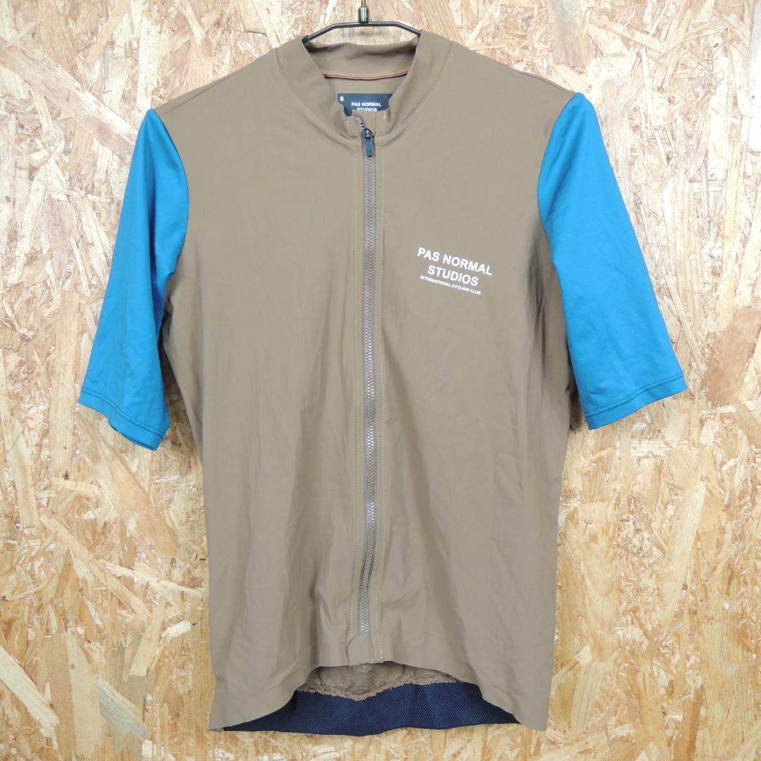 PAS NORMAL STUDIOS サイクルジャージ ブラウン S 美品