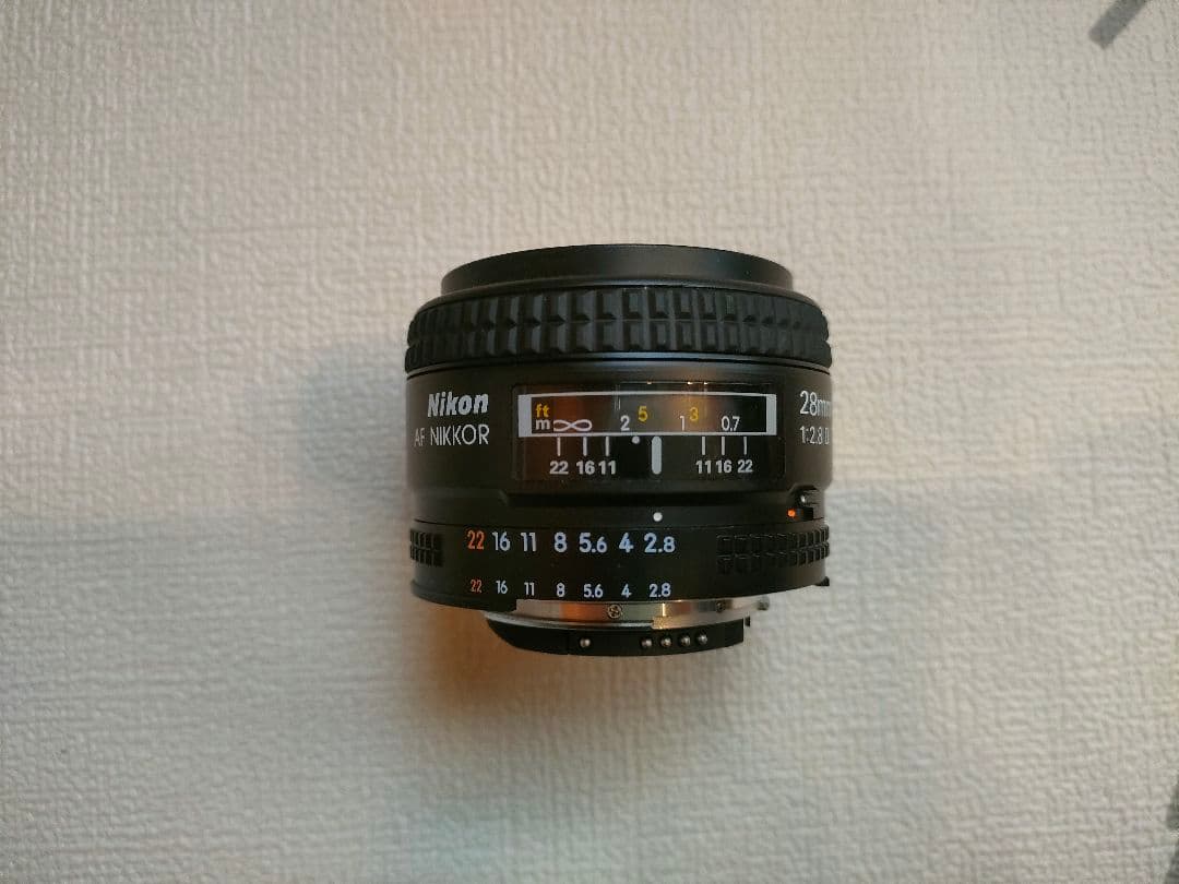 中古美品　NIKKOR AF Nikkor 28mm F2.8D
