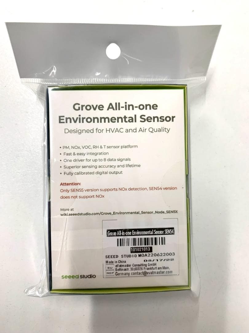 GROVE-複合型環境センサ　SEN54