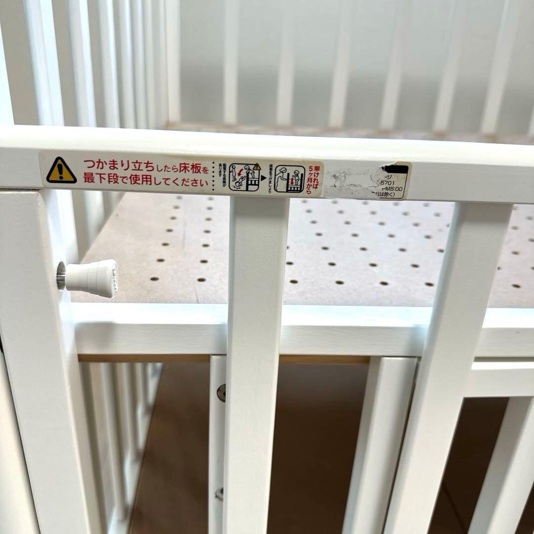 カトージ　ベビーベッド　レギュラーサイズ　説明書付き