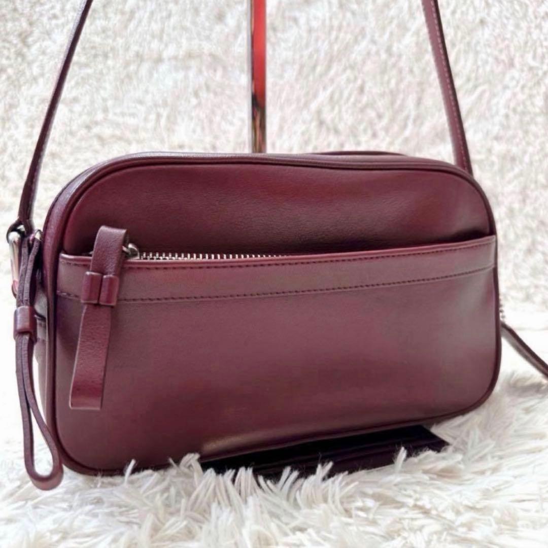 美品✨COACH コーチ ワンショルダーバッグ チャーム ボルドー y2k