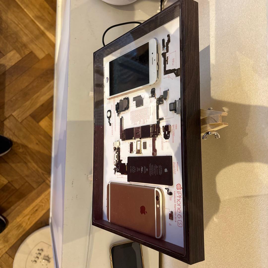 iPhone 6s 分解図 アートフレーム