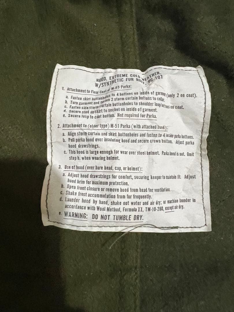 一*欒様 m65 M-65 フルセット L fishtail フィッシュテール