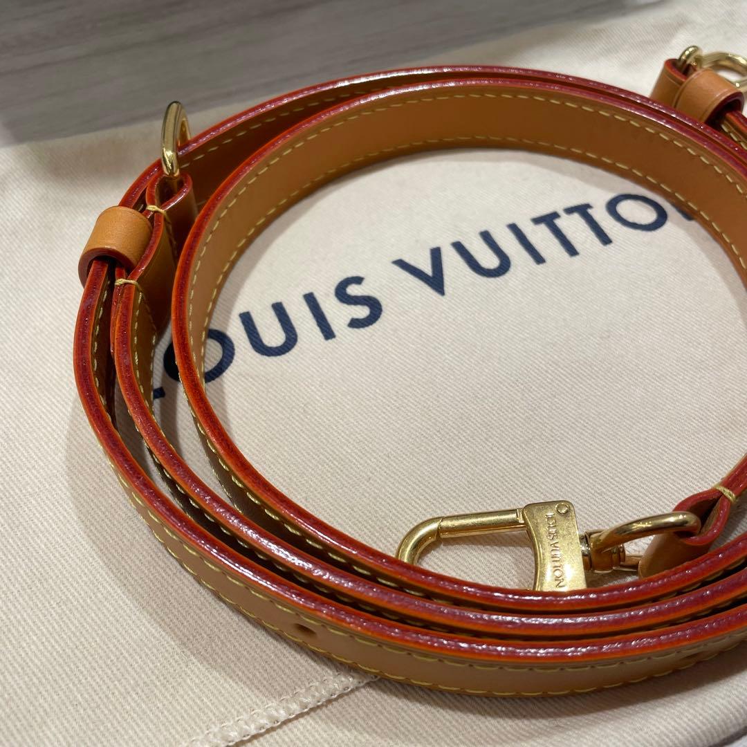 LOUIS VUITTON ルイヴィトン　ヌメ革 ショルダーストラップ　美品