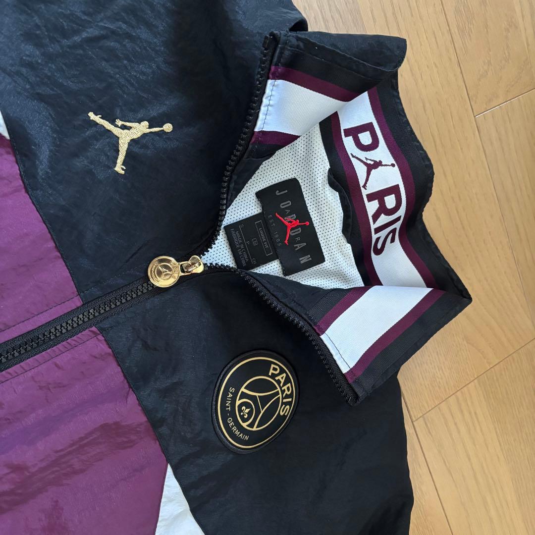 【完売品】パリサンジェルマン PSG ジョーダン コラボ ナイロンジャケット S