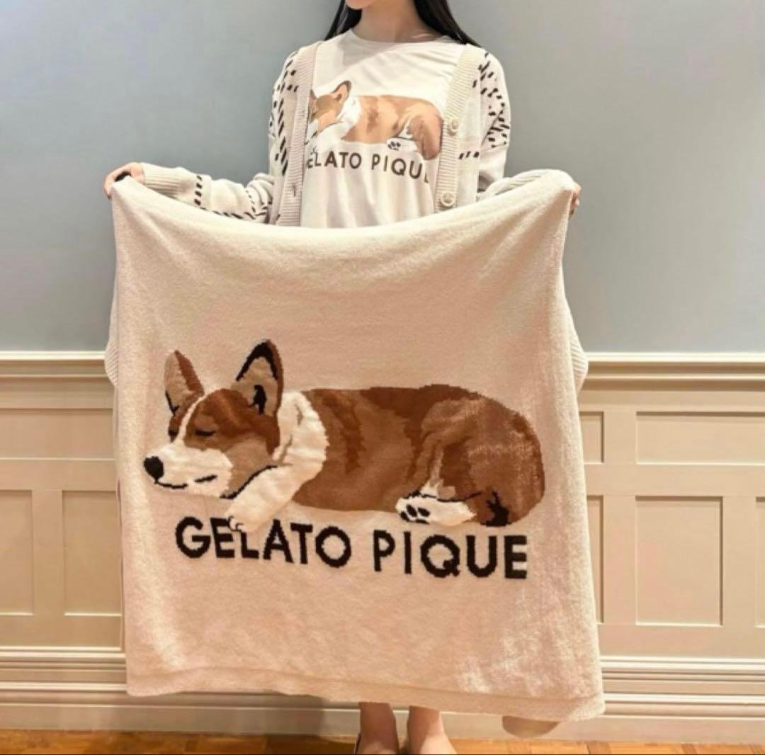GELATO PIQUE コーギー ブランケット