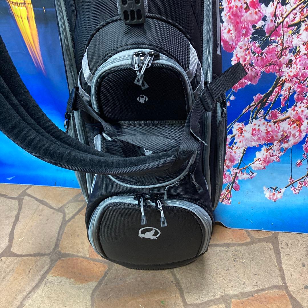 寶BU-1087 美品！HONMA 14分割 ブラック キャディバッグ