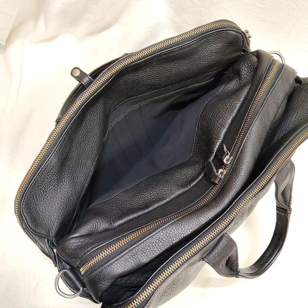 ポーター ウィズ 2WAY ブリーフケース ビジネスバッグ ブラック