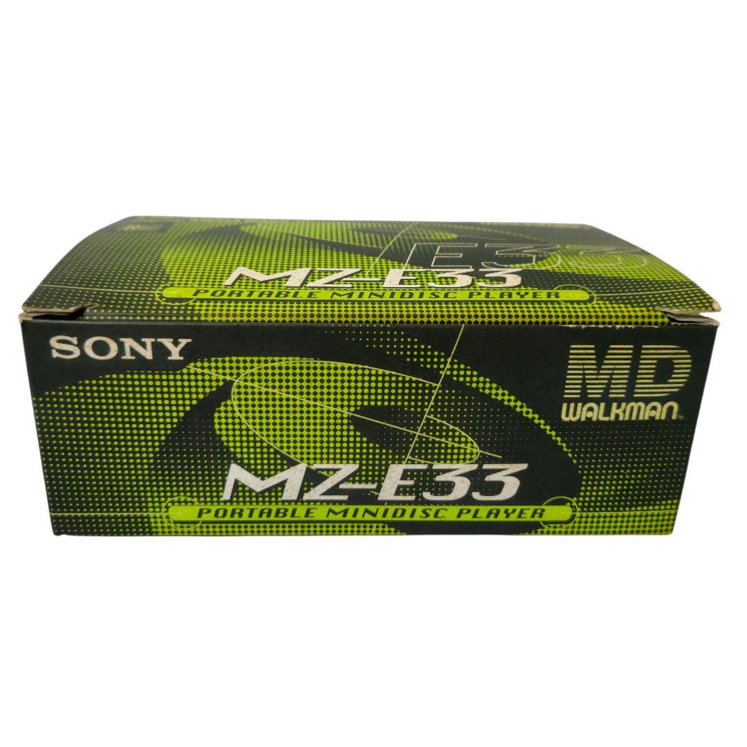SONY ソニー MD WALKMAN ポータブルMDプレーヤー MZ-E33