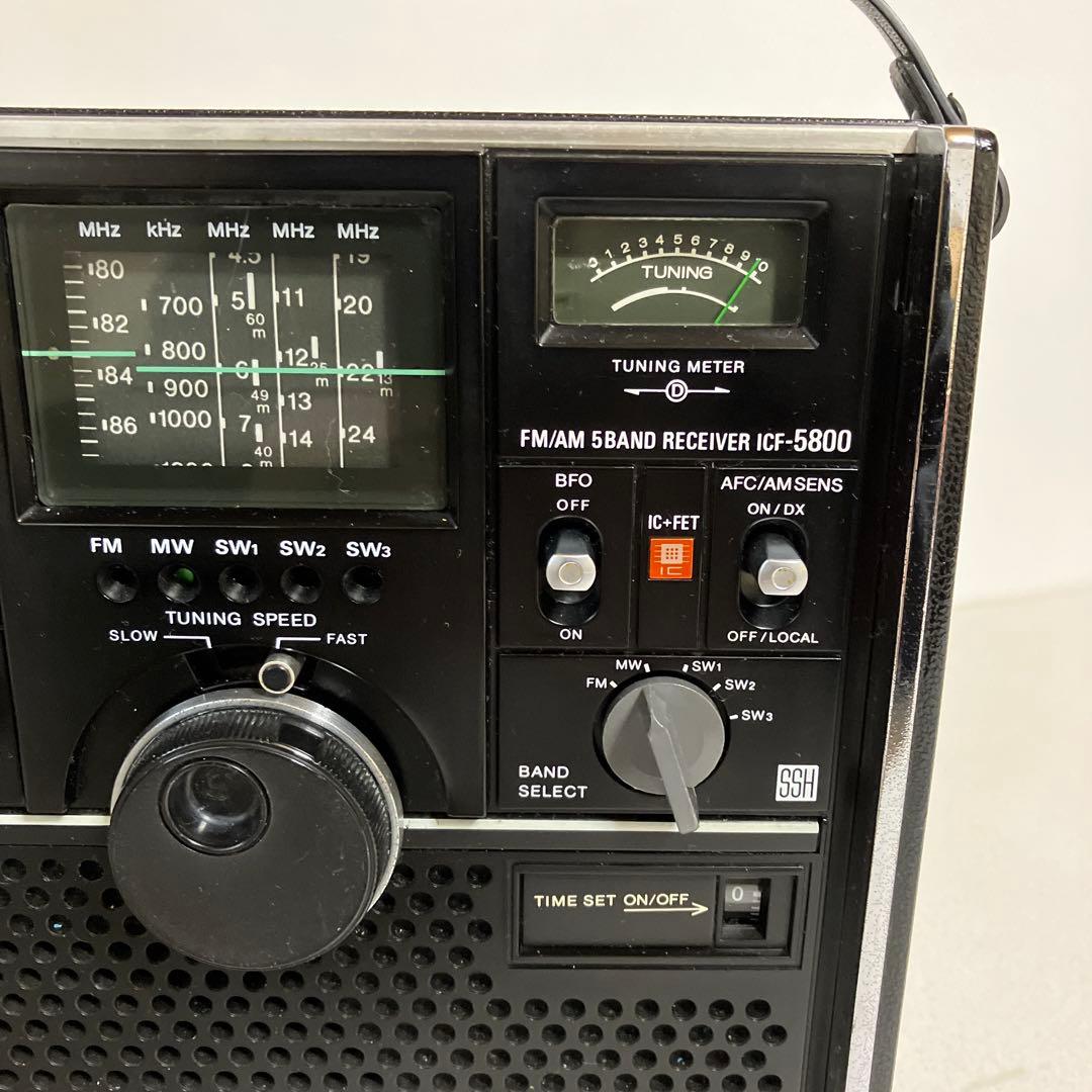 liukunソニーＢＣＬラジオ　ＩＣＦー５８００ 完動品