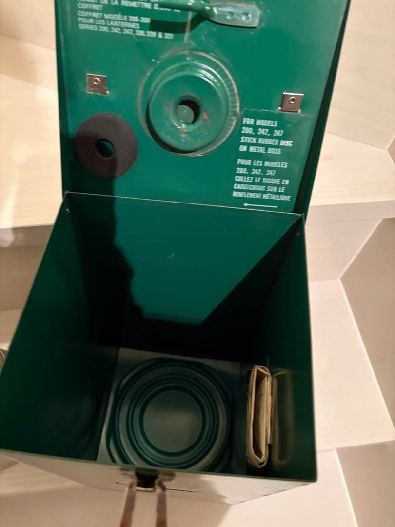 Coleman ビンテージランタン 335 84年10月ケース付きリメイク済み