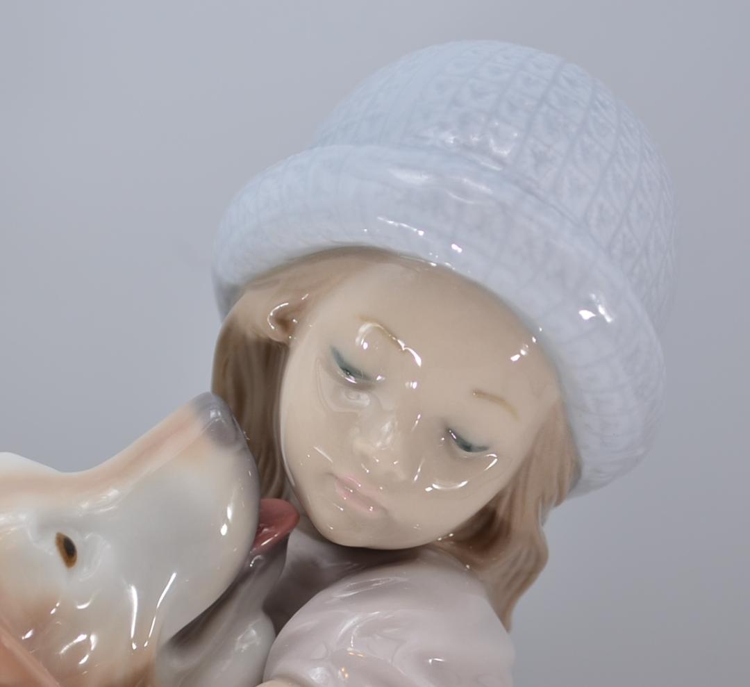 心のこもった歓迎／サーフィン　★リヤドロ　２体セット　光沢仕上げ　ご成約済み